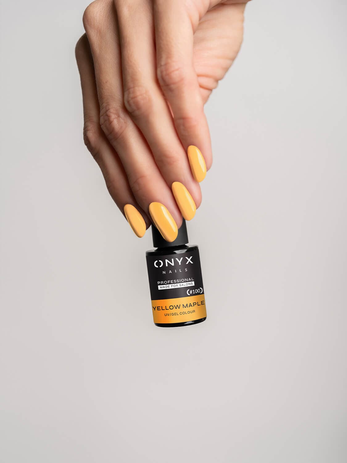 Onyx Nails Ημιμόνιμο βερνίκι 100 Yellow Maple 7 ml