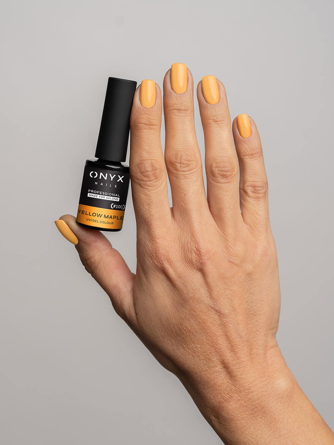 Onyx Nails Ημιμόνιμο βερνίκι 100 Yellow Maple 7 ml