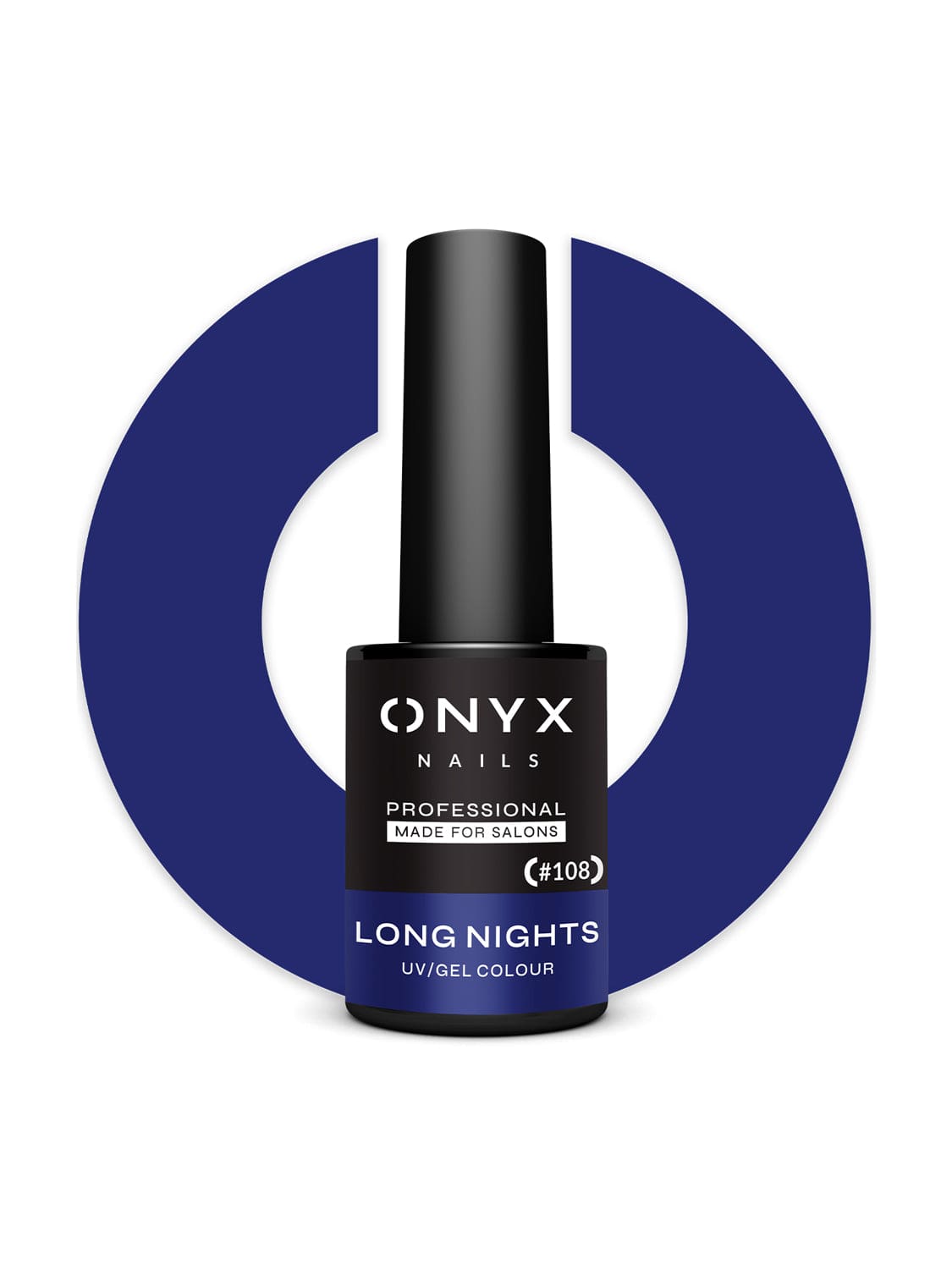 Onyx Nails Ημιμόνιμο βερνίκι 108 Long Nights 7 ml