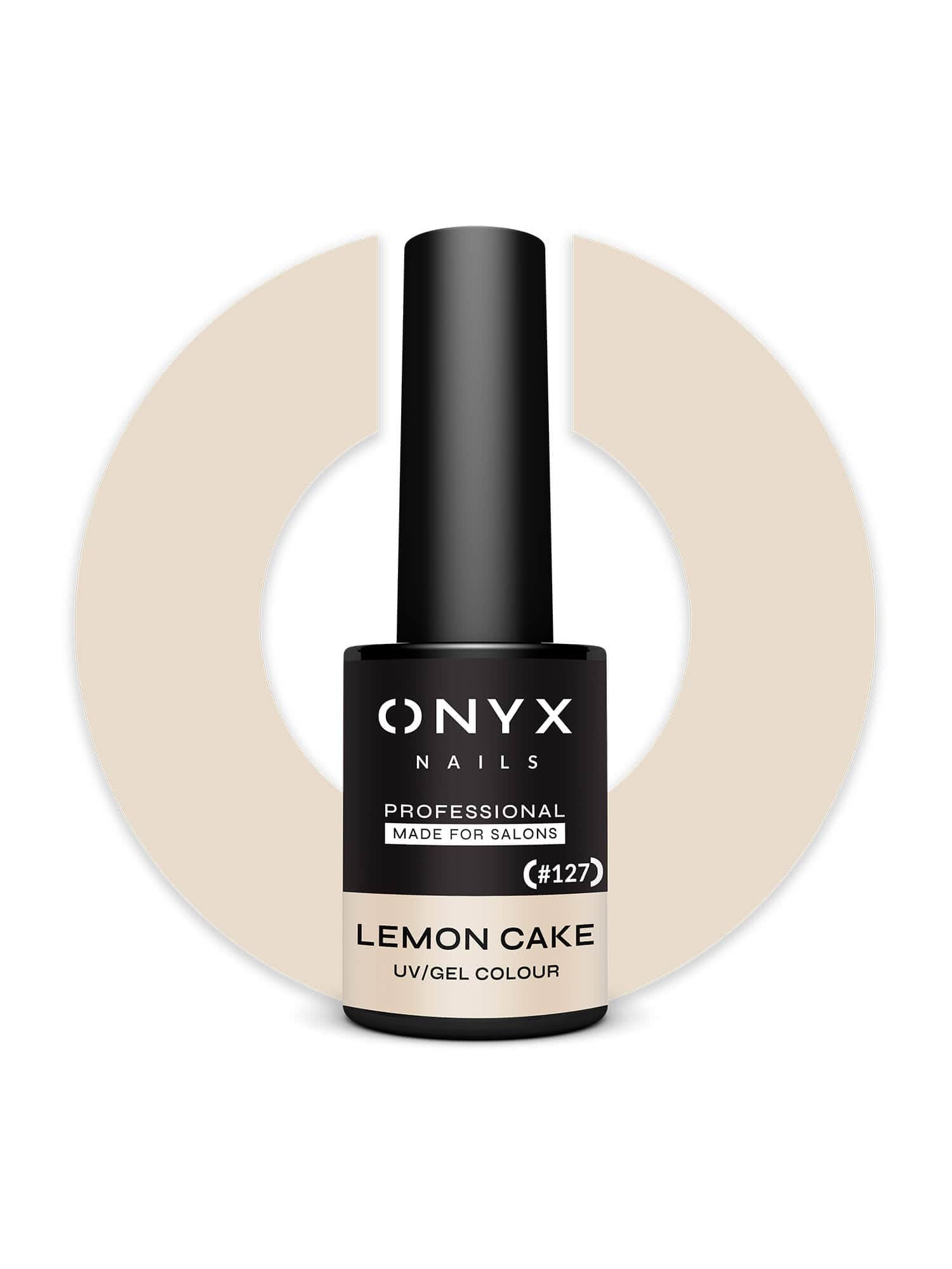 Onyx Nails Ημιμόνιμο βερνίκι 127 Lemon Cake 7 ml