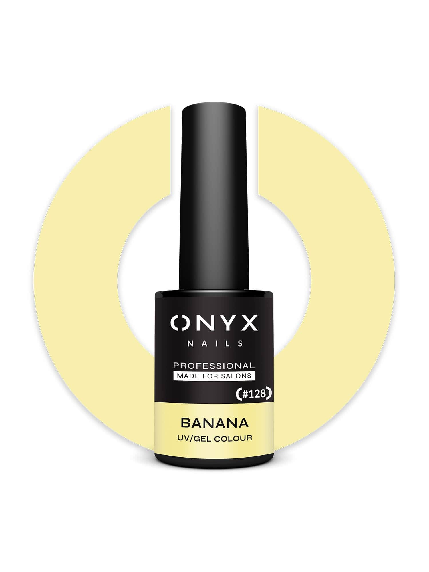 Onyx Nails Ημιμόνιμο βερνίκι 128 Banana 7 ml