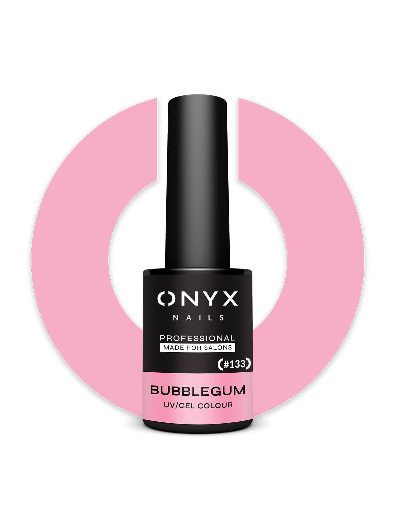 Onyx Nails Ημιμόνιμο βερνίκι 133 Bubblegum 7 ml