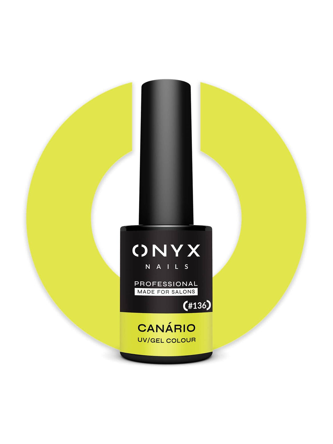 Onyx Nails Ημιμόνιμο βερνίκι 136 Canario 7 ml