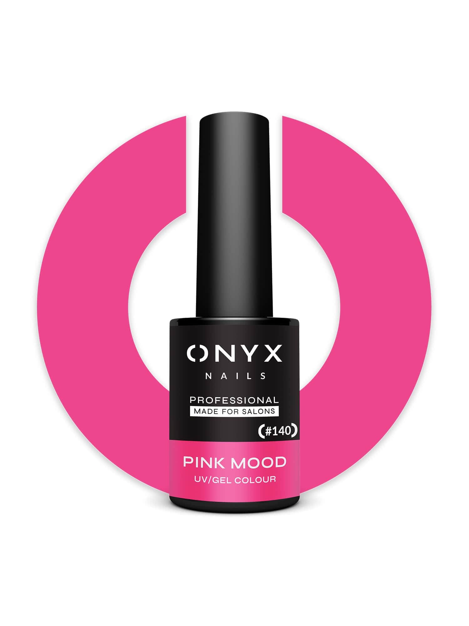 Onyx Nails Ημιμόνιμο βερνίκι 140 Pink Mood 7 ml