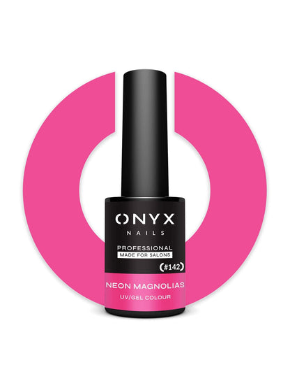 Onyx Nails Ημιμόνιμο βερνίκι 142 Neon Magnolias 7 ml