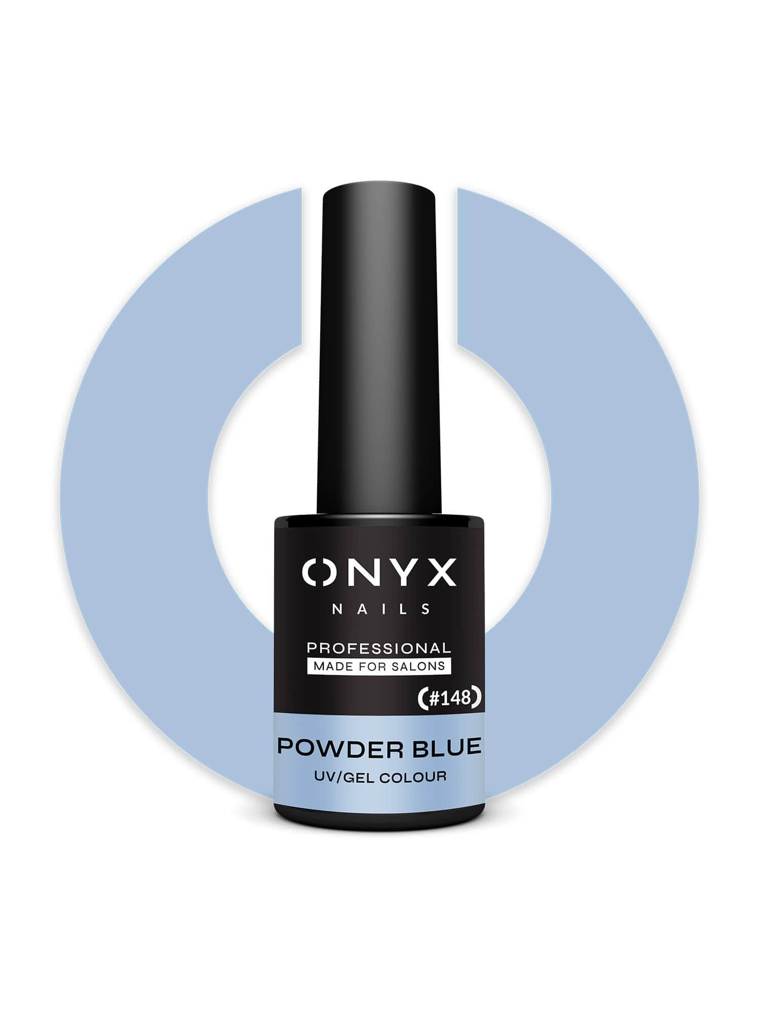 Onyx Nails Ημιμόνιμο βερνίκι 148 Powder Blue 7 ml