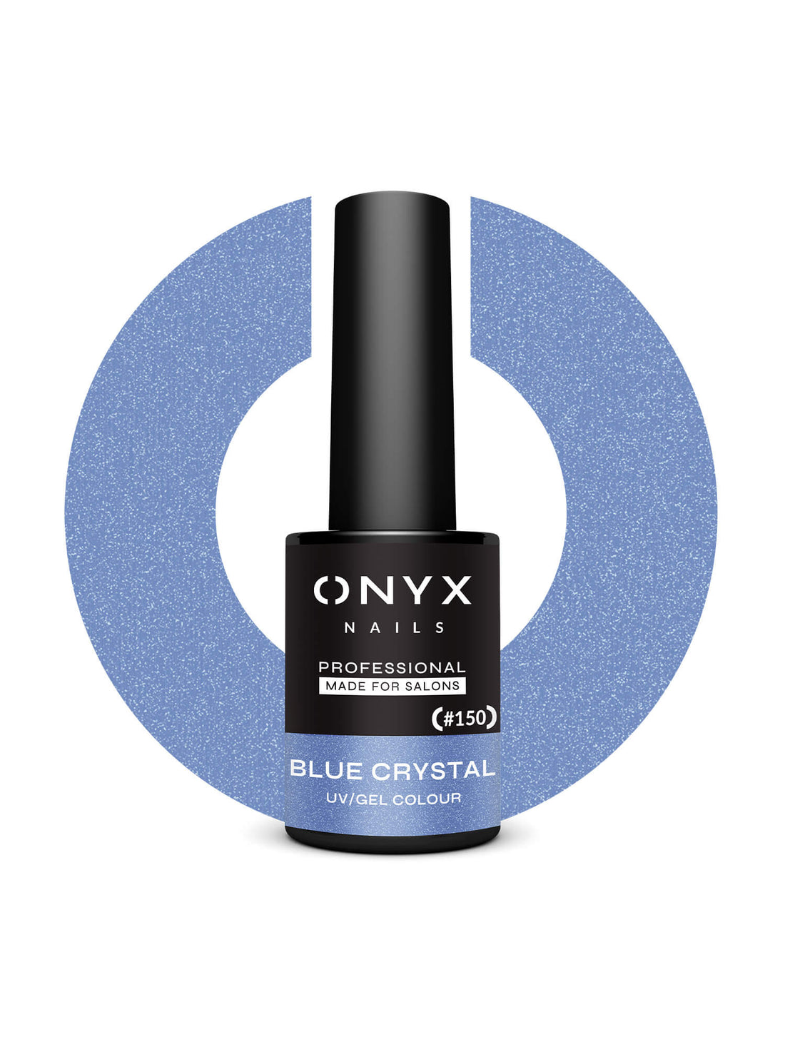 Onyx Nails Ημιμόνιμο βερνίκι 150 Blue Crystal 7 ml