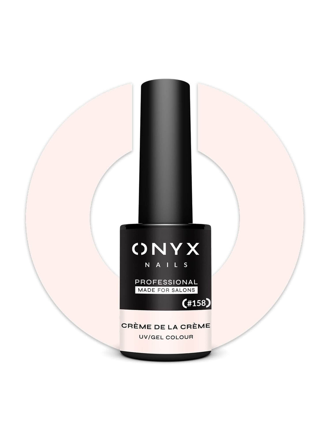 Onyx Nails Ημιμόνιμο βερνίκι 158 Creme De La Creme 7 ml