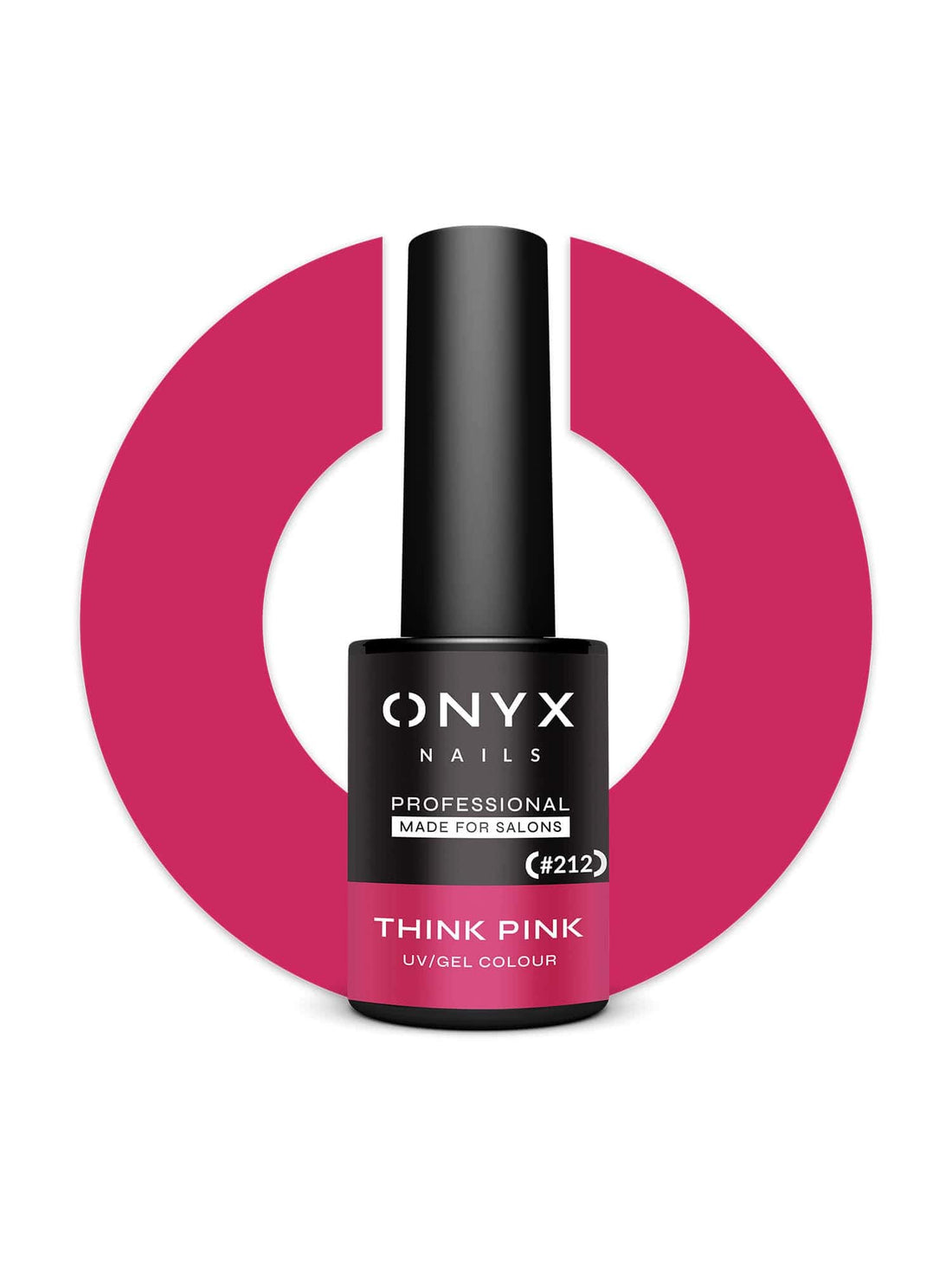 Onyx Nails Ημιμόνιμο βερνίκι 212 Think Pink 7ml