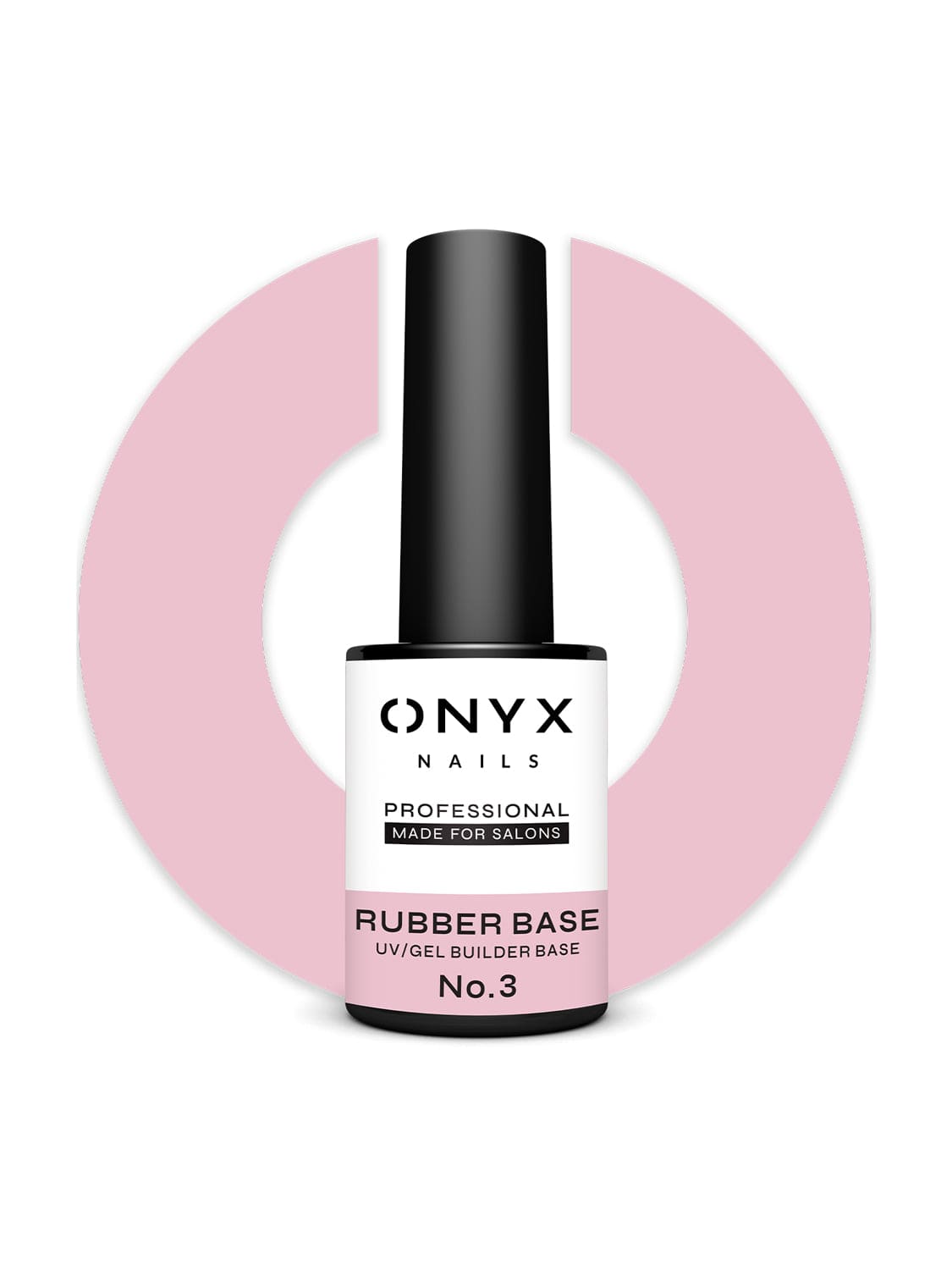 Onyx Nails Ενισχυμένη Βάση - Rubber Base - No.3 7 ml