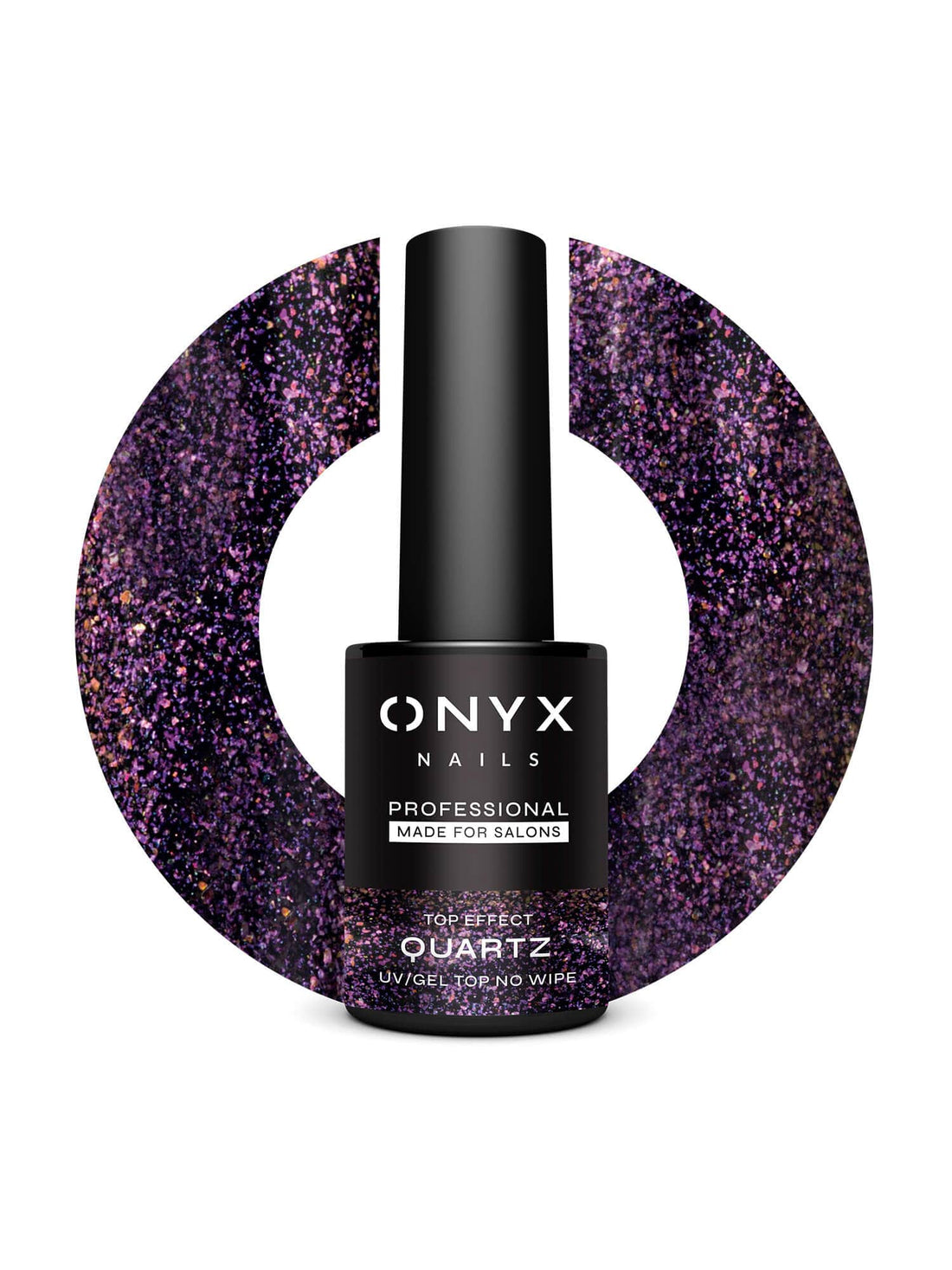 Onyx Nails Top Coat No Wipe Effect – T07 Quartz 7 ml