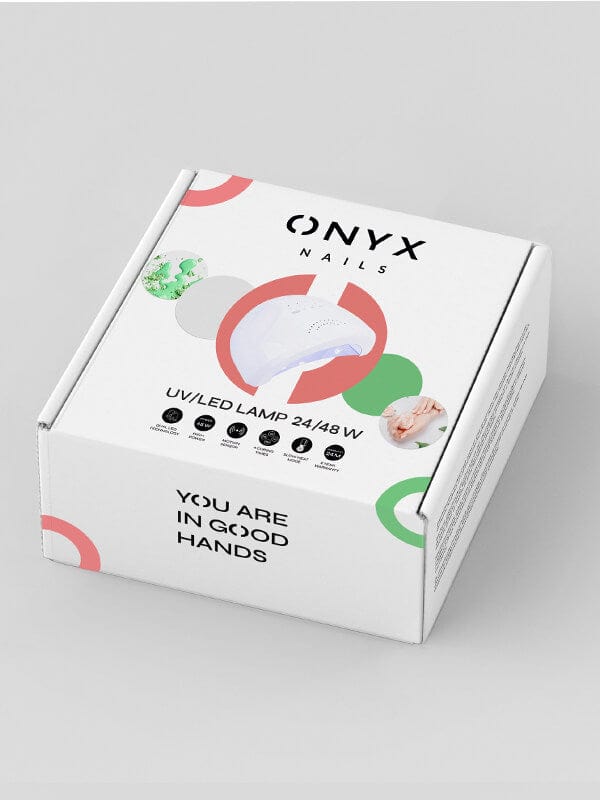 Onyx Nails Λάμπα πολυμερισμού UV/LED 24/48 W