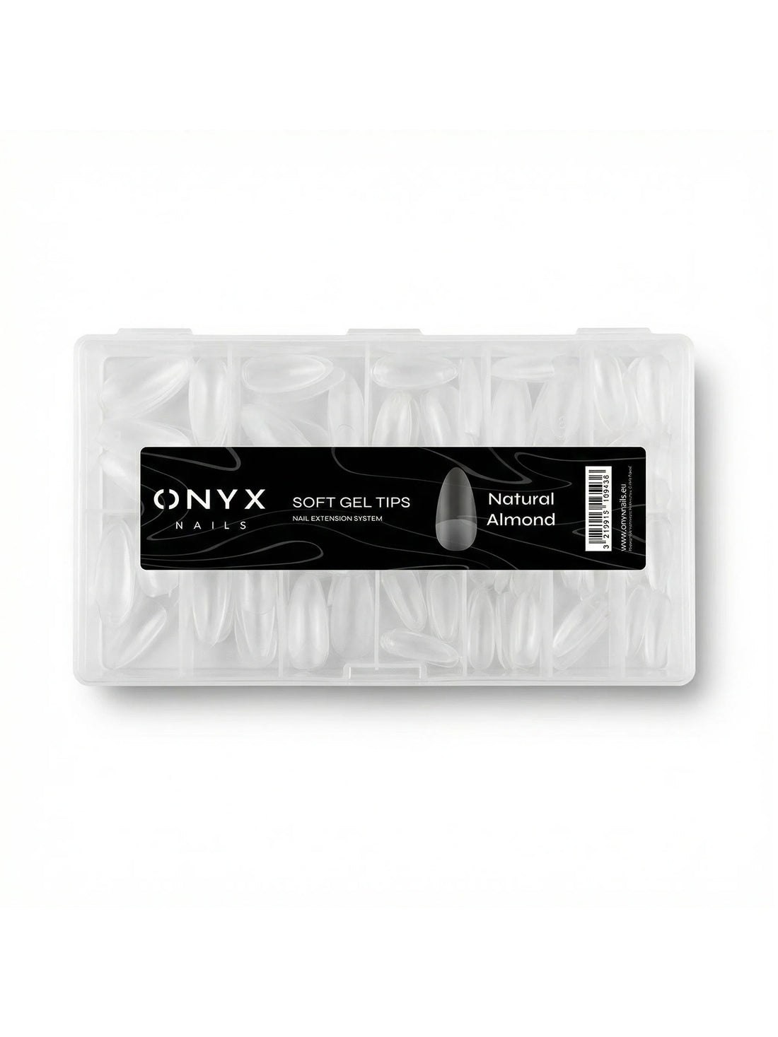Soft Gel Tips - Natural Almond 500τμχ
